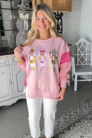 Toy Soldiers Pink Shirts & Tops Peach Love