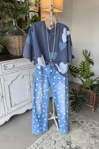 Love Me Do Top Denim Shirts & Tops Sage & Fig