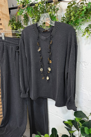 Millbrook Pant Set Charcoal