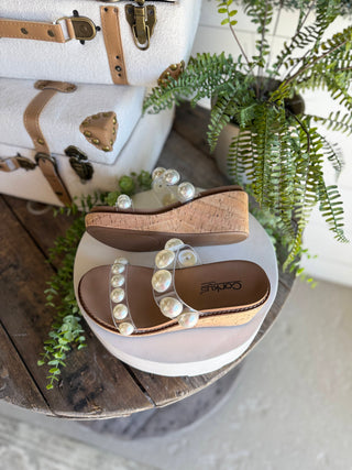 Happy Go Lucky Clear by Corky’s Sandal Corky's Footwear