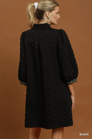 Jackpot Dress Black by Umgee