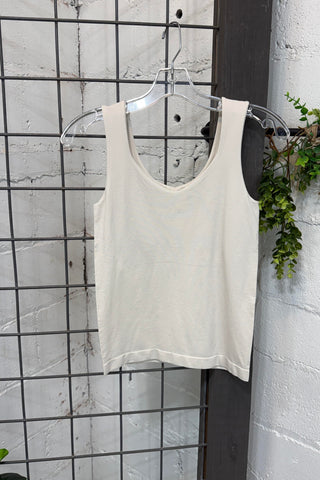 Hey Doll Tank Sand Beige Tank Top Zenana