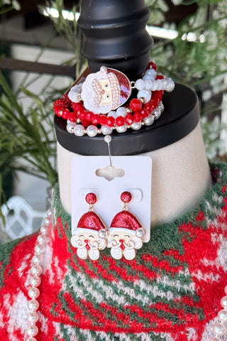 Festive Bling Bracelet Set Multi