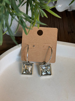 Glam Girl Earrings Clear Earrings Accessories To Go