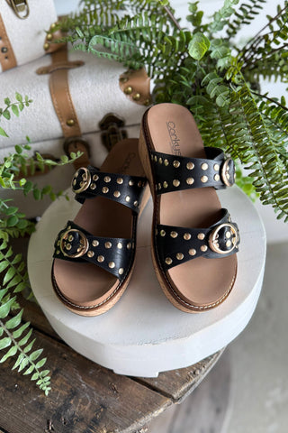 Told You So Sandals Black by Corky's