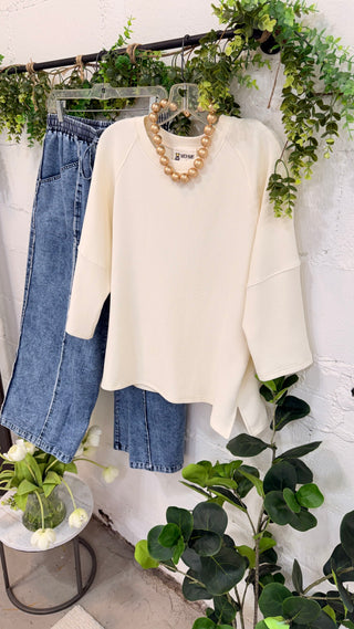 Cecelia Top Off White by Umgee