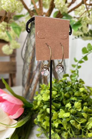 Lovely Earrings Bronze BFF