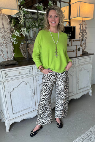 Outer Banks Sweater Lime