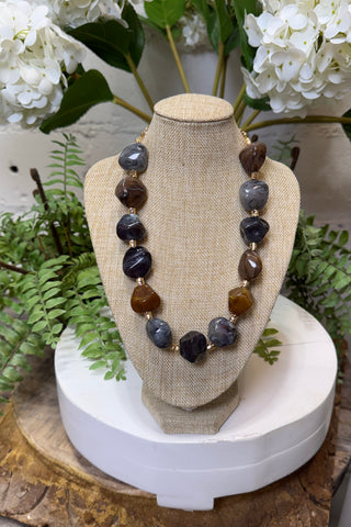 Pretty Pebbles Necklace Multi