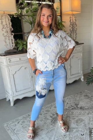 Fancy Pants Lt Denim Jeans Blublu