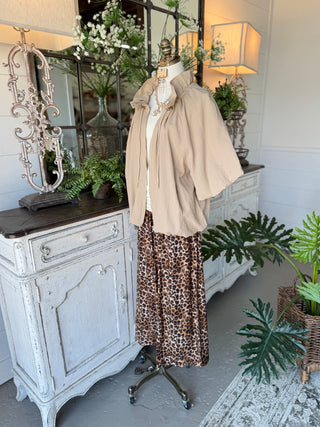 Elements Jacket Tan by Umgee Jacket Umgee