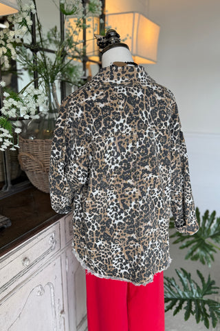 Brantley Shacket Leopard Shacket Veveret