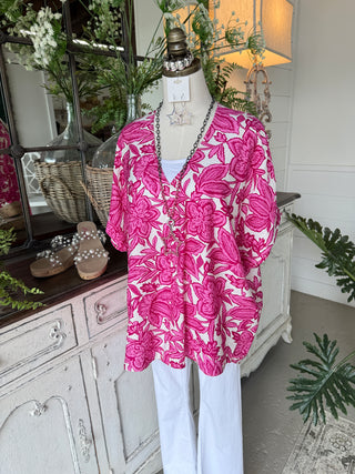 Debra Top Fuchsia by Jodifl