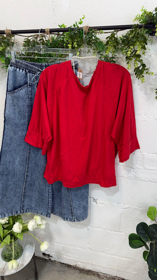 Amari Top Red
