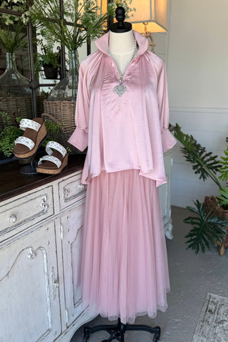 Abilene Skirt Blush Skirt YOLLY