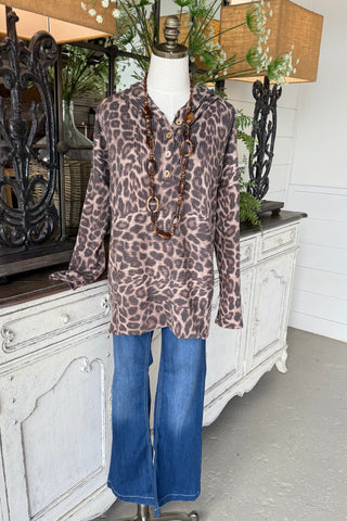 Thrilled Taupe/Brown Shirts & Tops Heimish USA