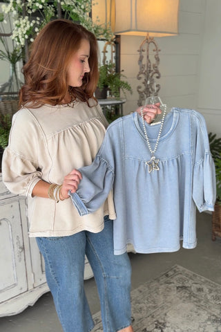 Sonya Top Lemon BY Easel Shirts & Tops Easel