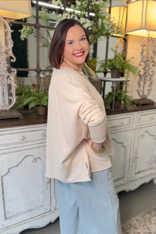 Cherished Top Cream Shirts & Tops Heimish USA