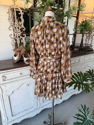 Aspects Dress Camel by Gigio