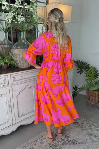 Bloom Boldly Maxi Dress by Umgee Dresses Umgee
