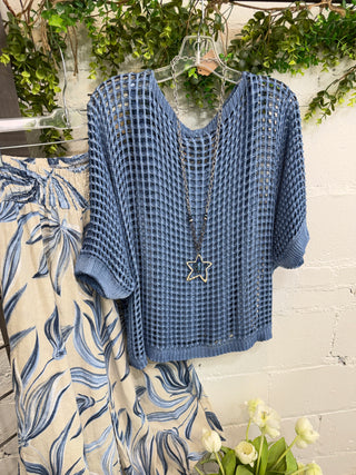 Easy Days Blue sweater Camilla