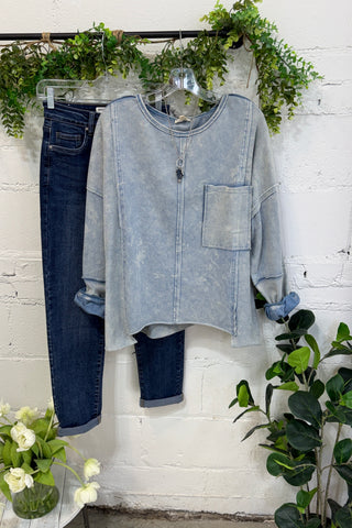 Shifty Top Blue