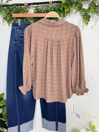 Baxley Top Mocha by Umgee