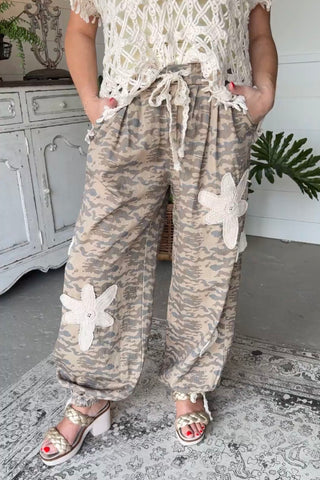 At Ease Pants Camo by POL Clothing Pants Pol Clothing