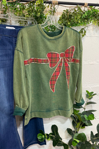 Wrap Me Up Top Green Shirts & Tops Sage & Fig
