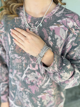 Ginny Bracelets Silver by Pink Panache Bracelets Pink Panache