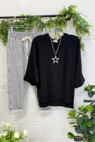 Kate Sweater Black by Umgee