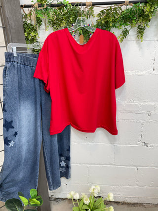 Sweet Land of Liberty Red Shirts & Tops Bibi