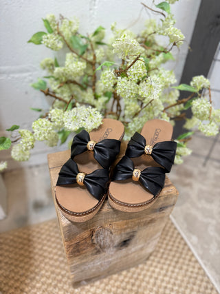 Miss Understood Black by Corky's Sandal Corky's Footwear