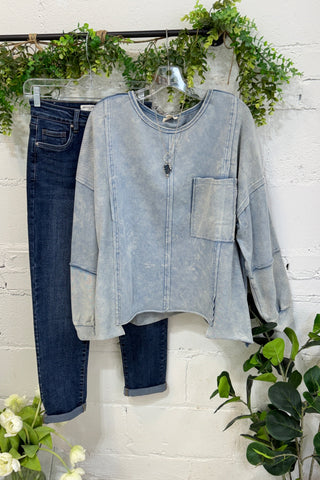 Shifty Top Blue