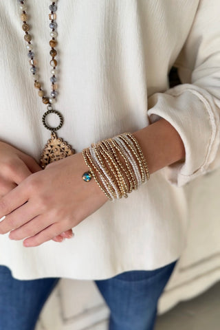 Prissy Bracelets Silver by Pink Panache RESTOCK Soon Bracelets Pink Panache