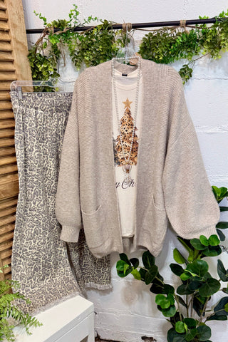 Alistair Cardigan Oatmeal Cardigan Anniewear