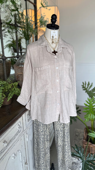 Westbrook Linen Top Natural
