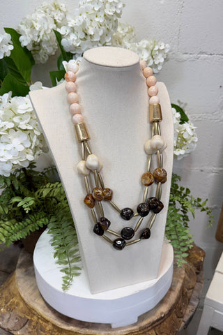Pablo Necklace Natural Necklaces L & B Creations