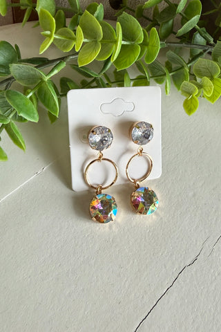 Imagine Earrings Clear