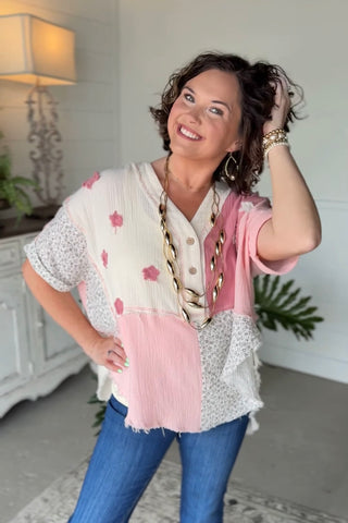 Jules Top Mauve