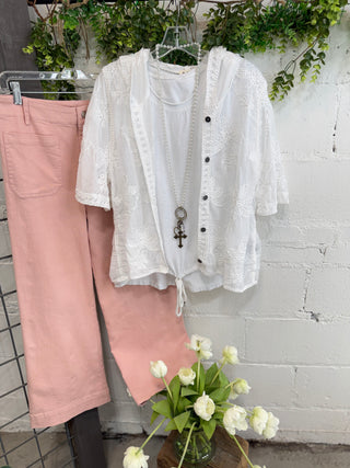 Natalie Top Off White Shirts & Tops Pol Clothing