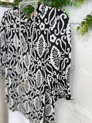 Odessa Top Black Shirts & Tops Dear Scarlett