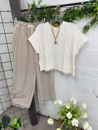 Ozark Sweater Off White by Entro