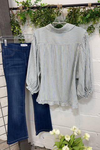 Kennedy Top Denim by Easel Shirts & Tops Easel