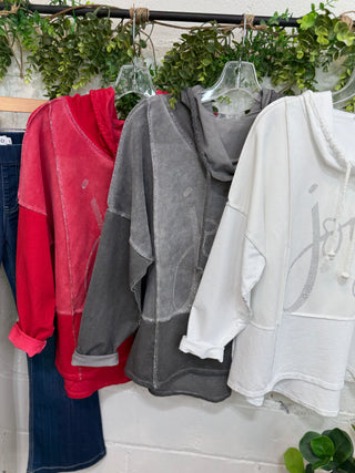 Bling Joy Charcoal Shirts & Tops GI Studio