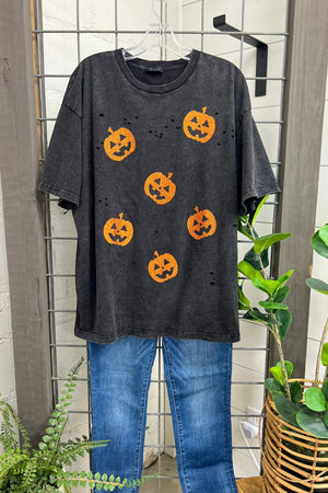 Glitter Pumpkin T-Shirt