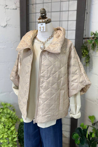 Affluent Jacket Gold Jacket Miss Coco