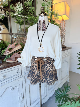 Hampton Sweater Cream Sweater Tres Bien