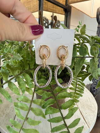Odessa Earrings Gold/Silver Earrings Whats Hot Jewelry