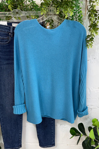 Outer Banks Sweater Blue Sole Luna